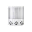 Picture of Croydex Euro Trio Liquid Soap Dispenser | White