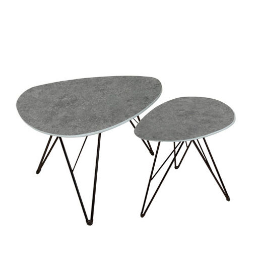 Picture of Otto Lamp Table | Grey | OTT-008-GY