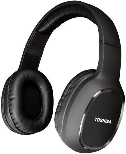 Picture of Toshiba Bluetooth Headphones | Black | RZE-BT160H