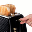 Picture of Russell Hobbs Groove 2 Slice Toaster | Black | 26390 