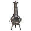 Picture of Sierra Extra Large Cast Iron Chiminea With Grill