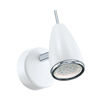 Picture of Eglo Riccio 2 LED Spot Light Fittings | White & Chrome | 93128