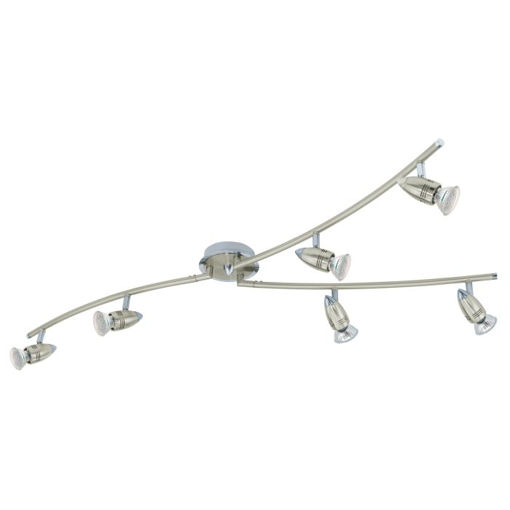 Picture of Eglo Magmun LED 6 Spot Light Fitting | 92645