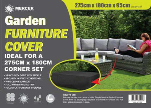 Picture of Mercer Rectangular Garden Furniture Cover 275x180cm