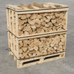 Picture of Kiln Dried Firewood Ash / Oak Crate 425kg (3 Rows)