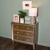 Picture of Kendra Three Drawer Mirrored Dresser | TH5308DS