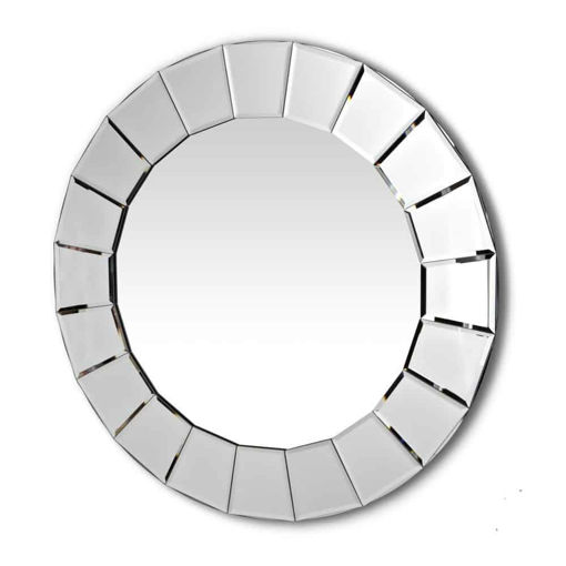 Picture of Lilanna Mirror Round | Silver | THS193DS 