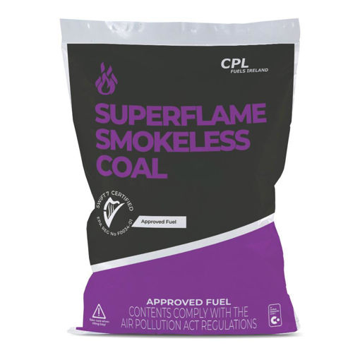 Picture of Pallet Of CPL Superflame Smokeless Coal 20kg