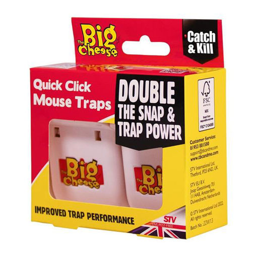 Picture of Big Cheese Quick Click Mouse Trap 2 Pack