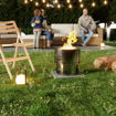 Picture of Henley Halo Firepit | Stainless Steel