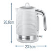 Picture of Russell Hobbs Inspire Kettle | White | 24360