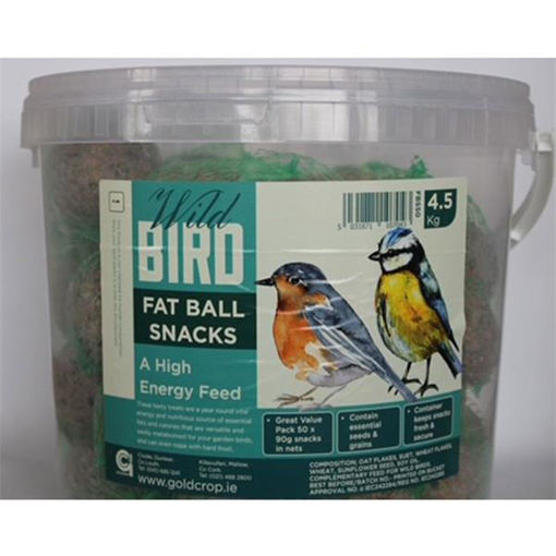 Picture of Goldcrop Bird Fat Ball Snack 50 Tub