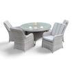 Picture of Portofino Verona 6 Seat Round Dining Table With Lazy Susan