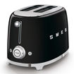 Picture of Smeg 50's Retro Style 2 Slice Toaster | Black