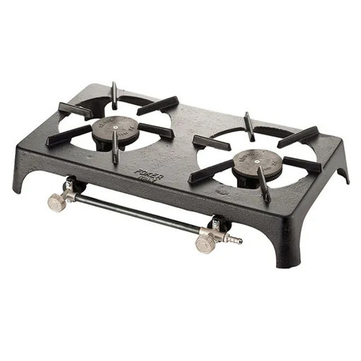 Picture of Foker Cast Iron Double Gas Burner Ring | Black