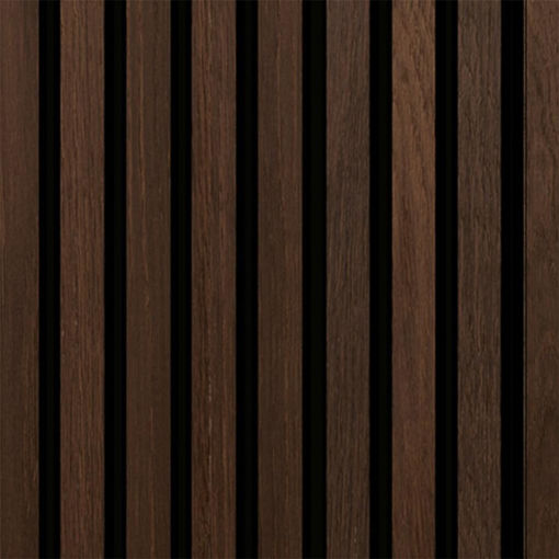 Picture of Fibrotech Acoustic Panel 2440x605x22mm | Smoked Oak