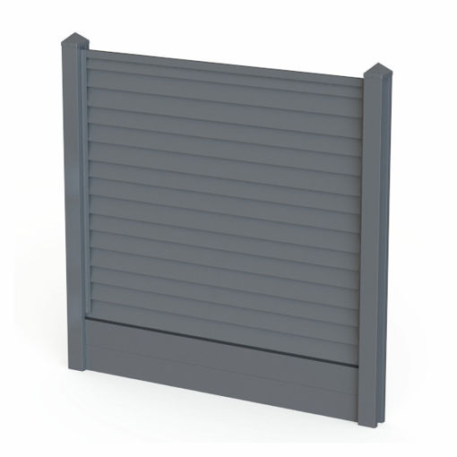 Picture of Satus Fence Panels | 5 Pack | Anthracite Grey