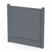Picture of Satus Fence Panels | 5 Pack | Merlin Grey