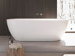 Picture of AQ Sorrento Bath Double Ended | 1500x720mm | White