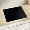 Picture of Bosch Series 2 4 Ring Electric Ceramic Hob 60cm | Black | PKE611CA3E