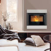 Picture of Klover Wave 90 Air Matt Black 9kw Pellet Insert