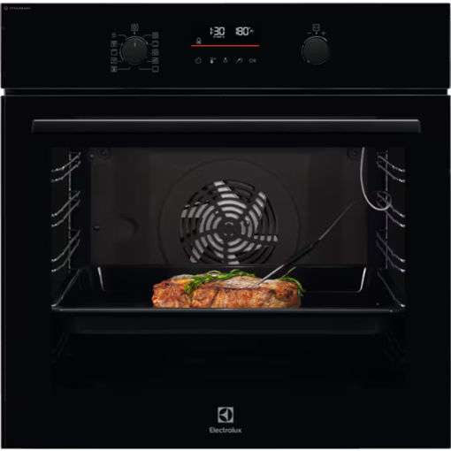 Picture of Electrolux Single Fan Electric Oven | Black | EOD6C46K2