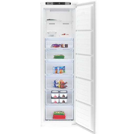 Picture of Beko Integrated Tall Larder Freezer | Frost Free | BFFD4577