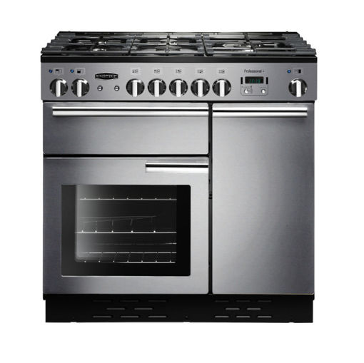 Picture of Rangemaster Professional+ 90 Dual Fuel | Stainless Steel | PROP90DFFSS/C