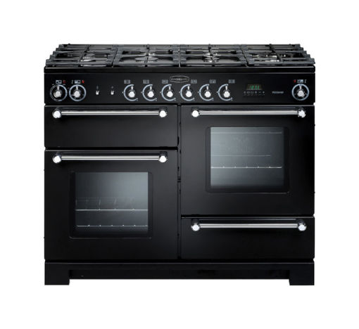 Picture of Rangemaster Kitchener 110 Dual Fuel | Black | KCH110DFFBL