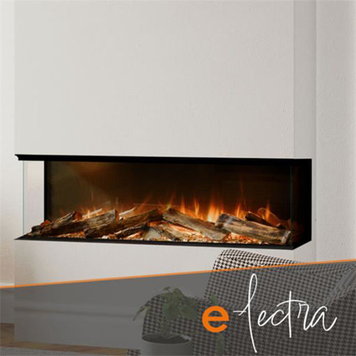 Picture of Evonic E-lectra 1250 GF3 E-Lumaflame Electric Fire