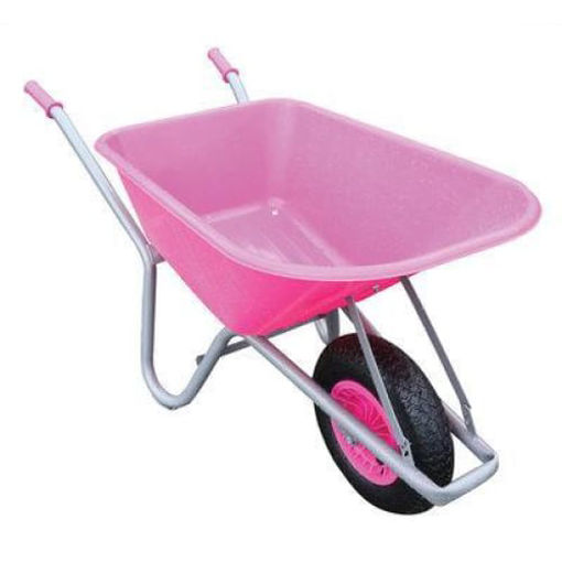 Picture of Workman Wheelbarrow 100L | Pink