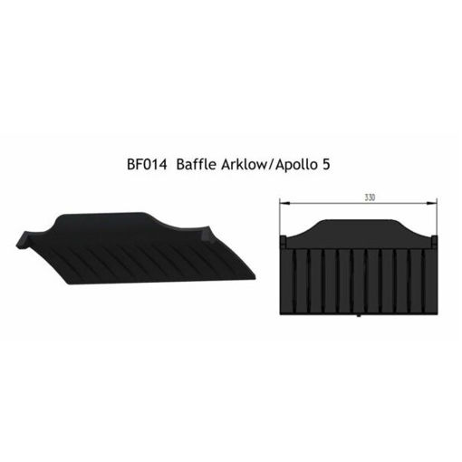 Picture of Henley Apollo / Arklow 5kW Insert Stove Top Baffle