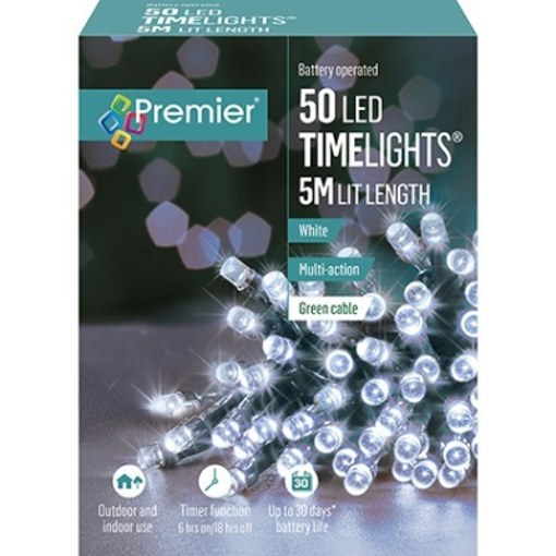 Picture of 50 M-A B-O White LEDs Lights