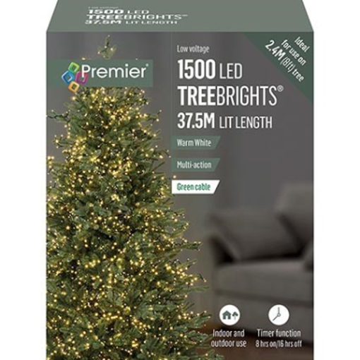 Picture of 1500 M-A Led TreeBrights Timer Warm White