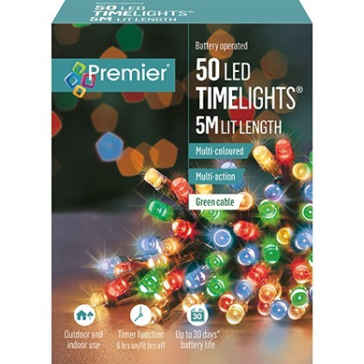 Picture of 50 M-A B-O Multi-Colour LED Lights With Timer