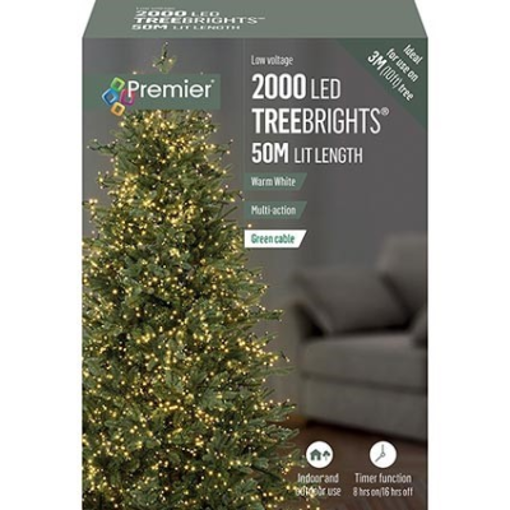 Picture of 2000 M-A Led TreeBrights Timer Warm White