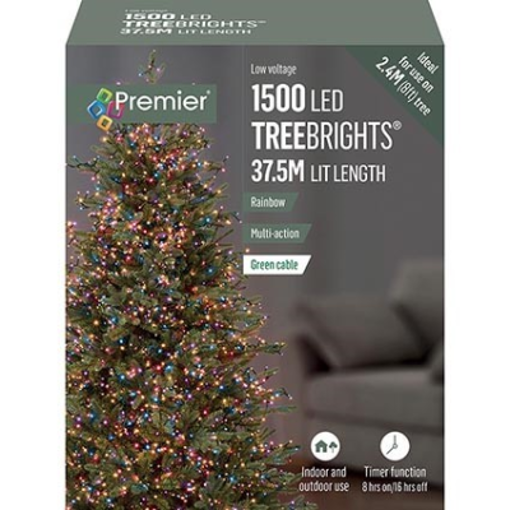 Picture of 1500 M-A Led TreeBrights Timer Rainbow