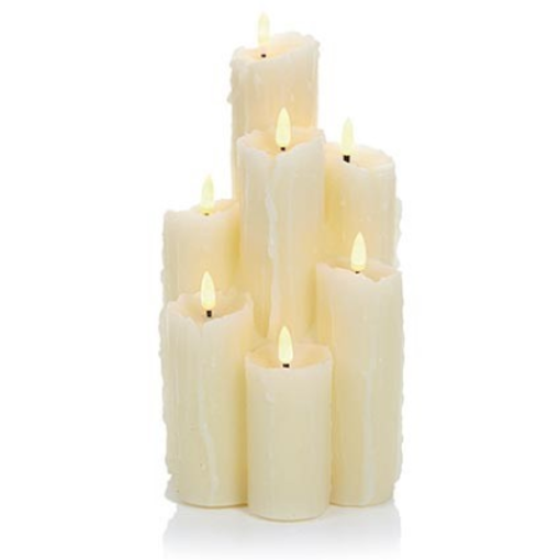 Picture of 7pcs FlickaBright Wax Candle