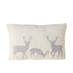 Picture of Deerly Cushion Deer Multi-Coloured Grey