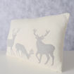 Picture of Deerly Cushion Deer Multi-Coloured Grey