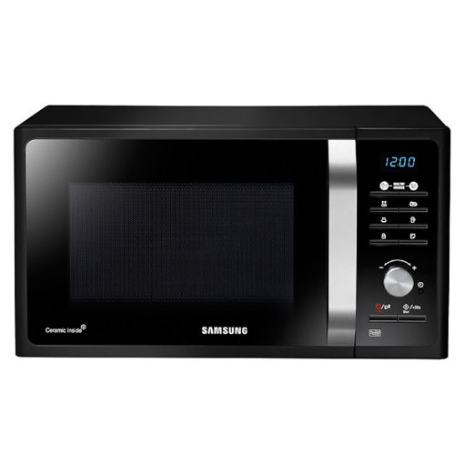 Picture of Samsung 23 Litre 800W Freestanding Solo Microwave | Black | MS23F301TAK/EU